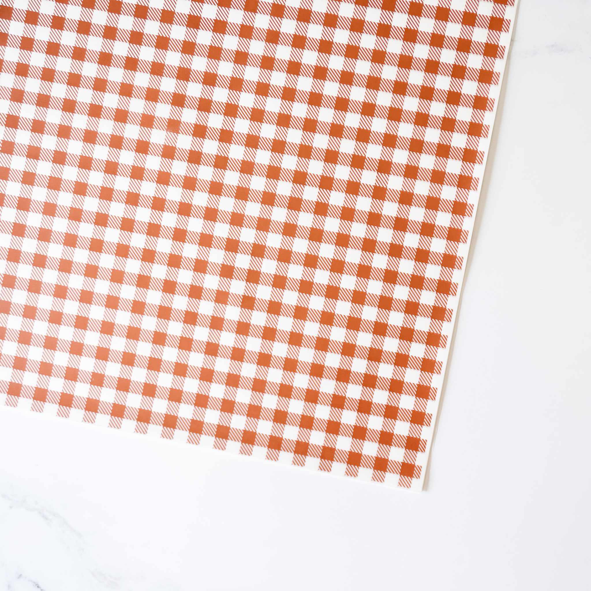 brown check deli paper
