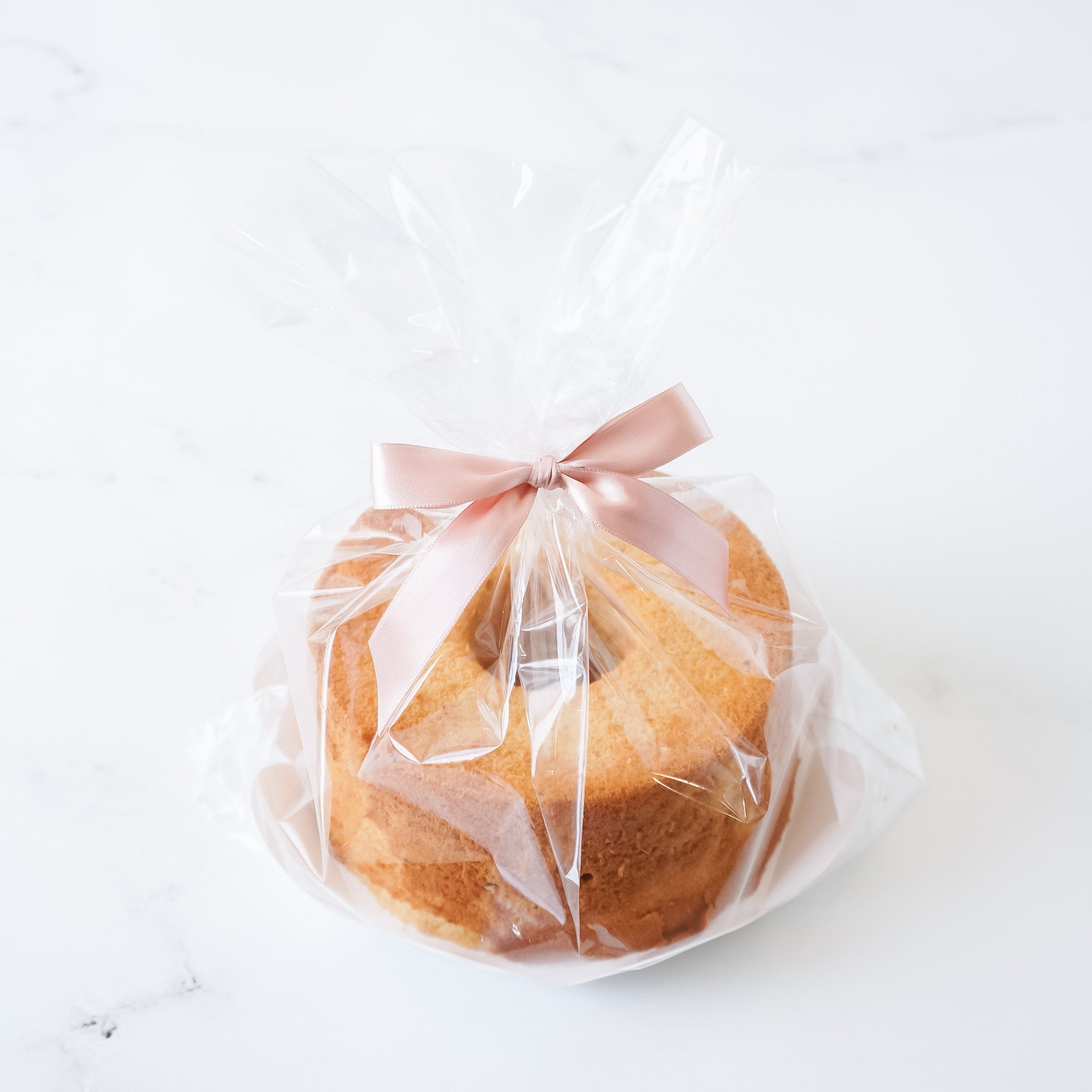bundt cake board and bakery bag