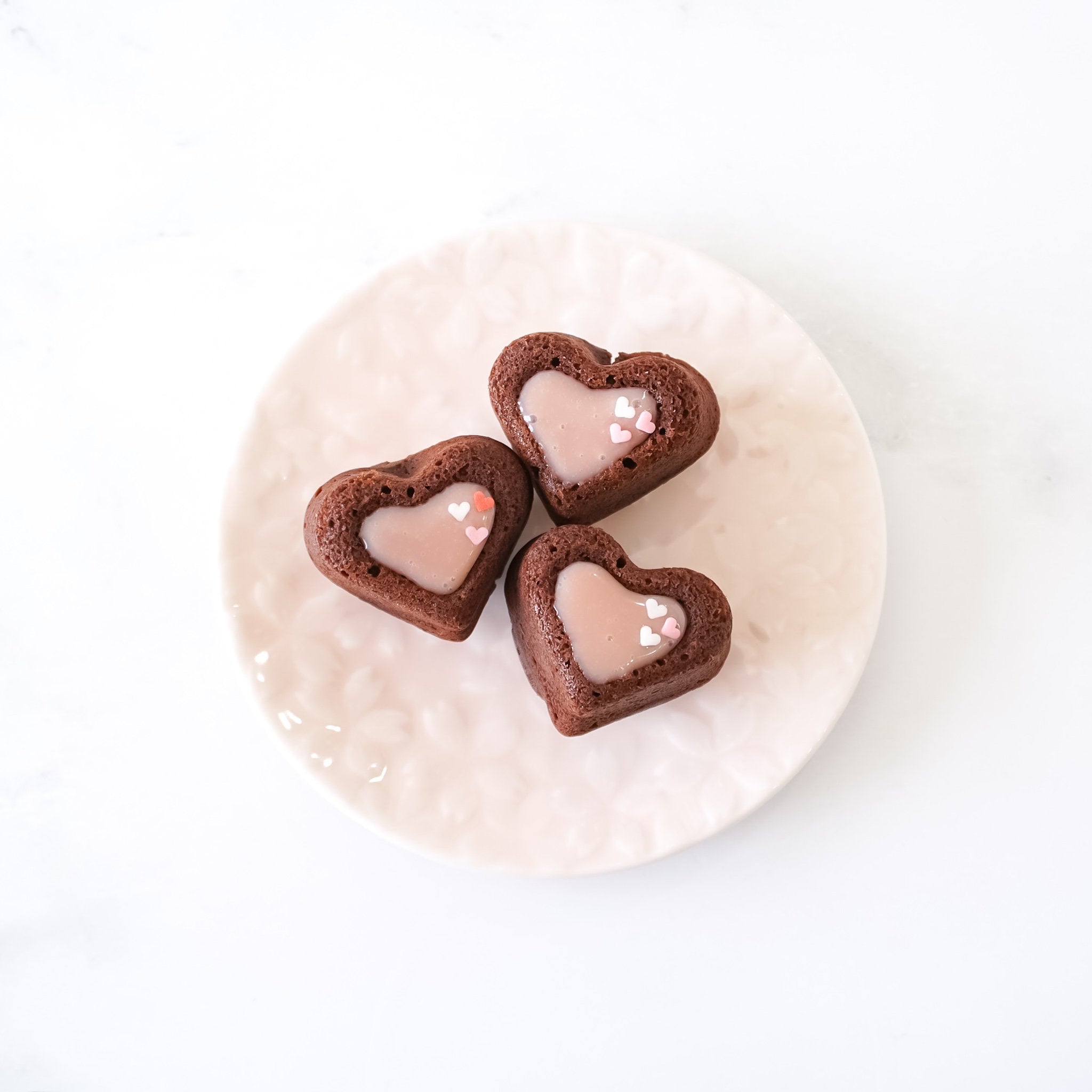 dark chocolate madeleines