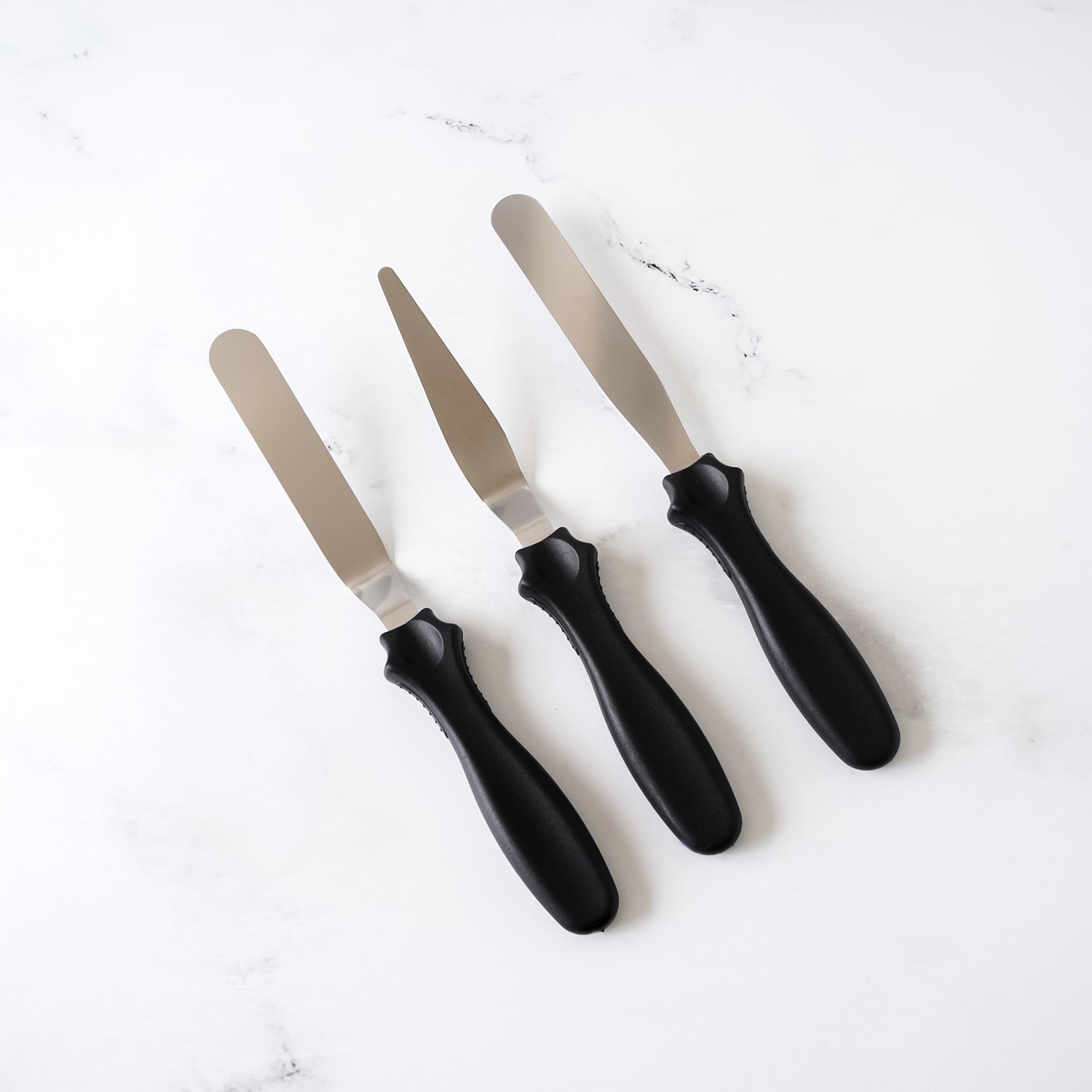 icing spatual set, stainless steel cake spatulas
