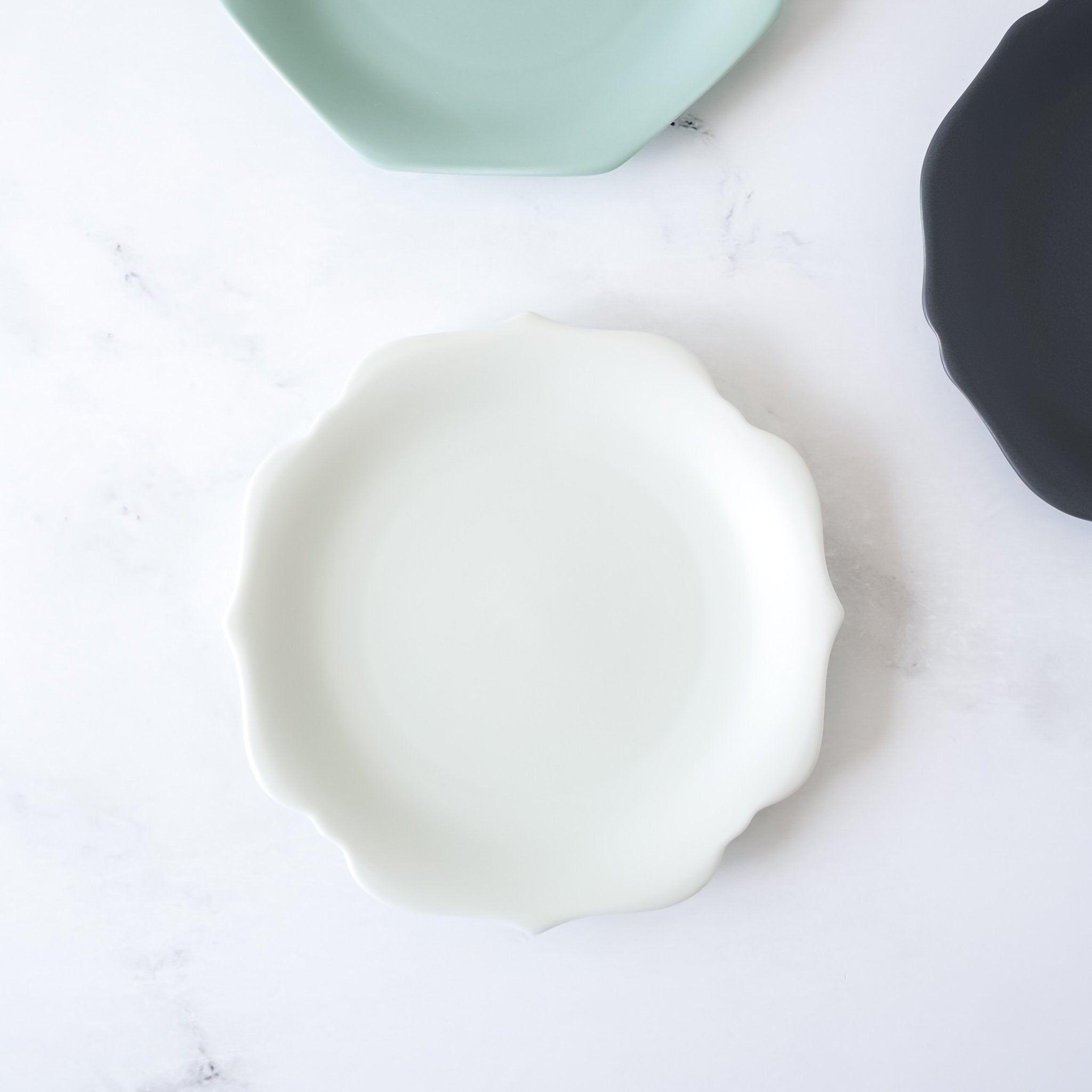 porcelain side plates