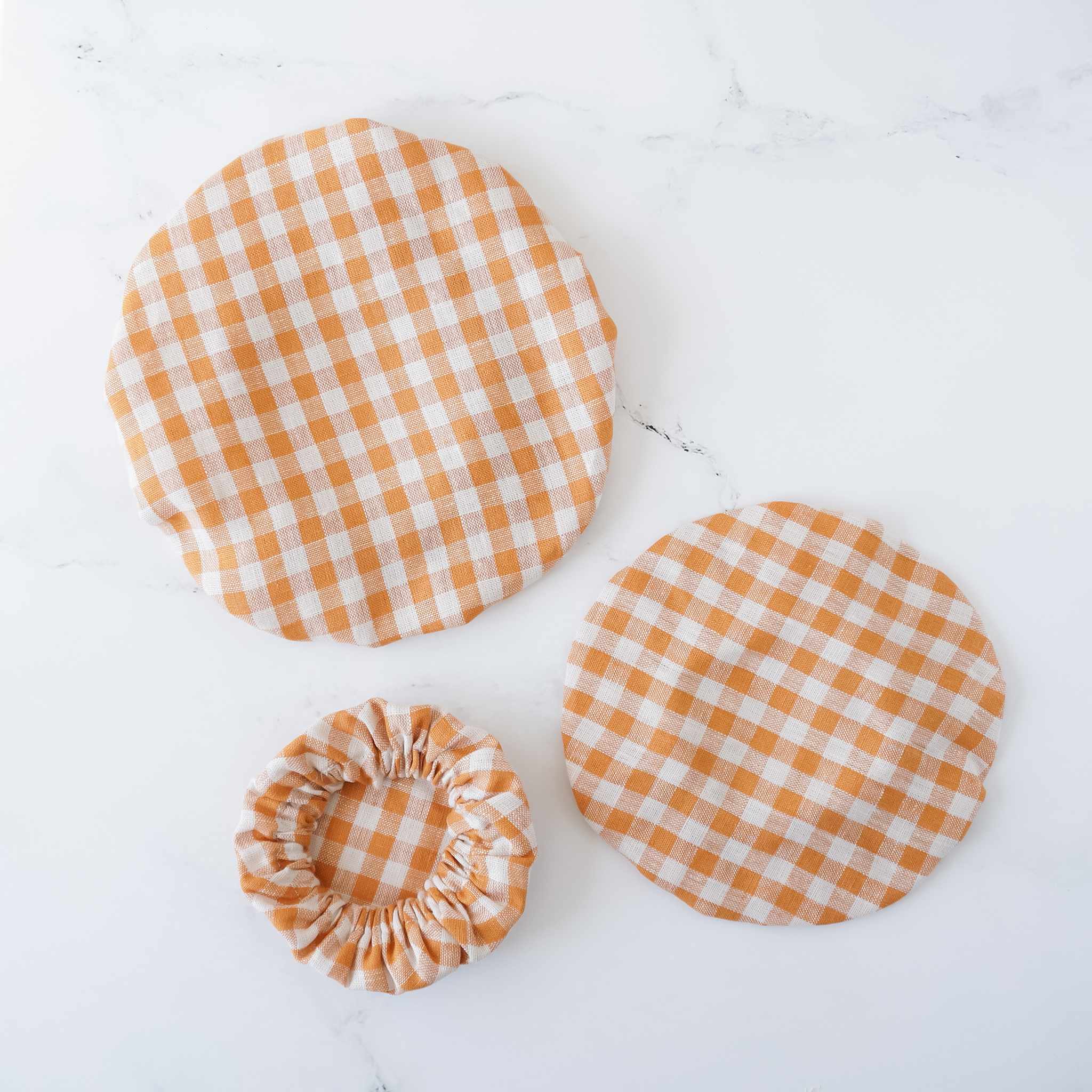 reusable food cover in linen