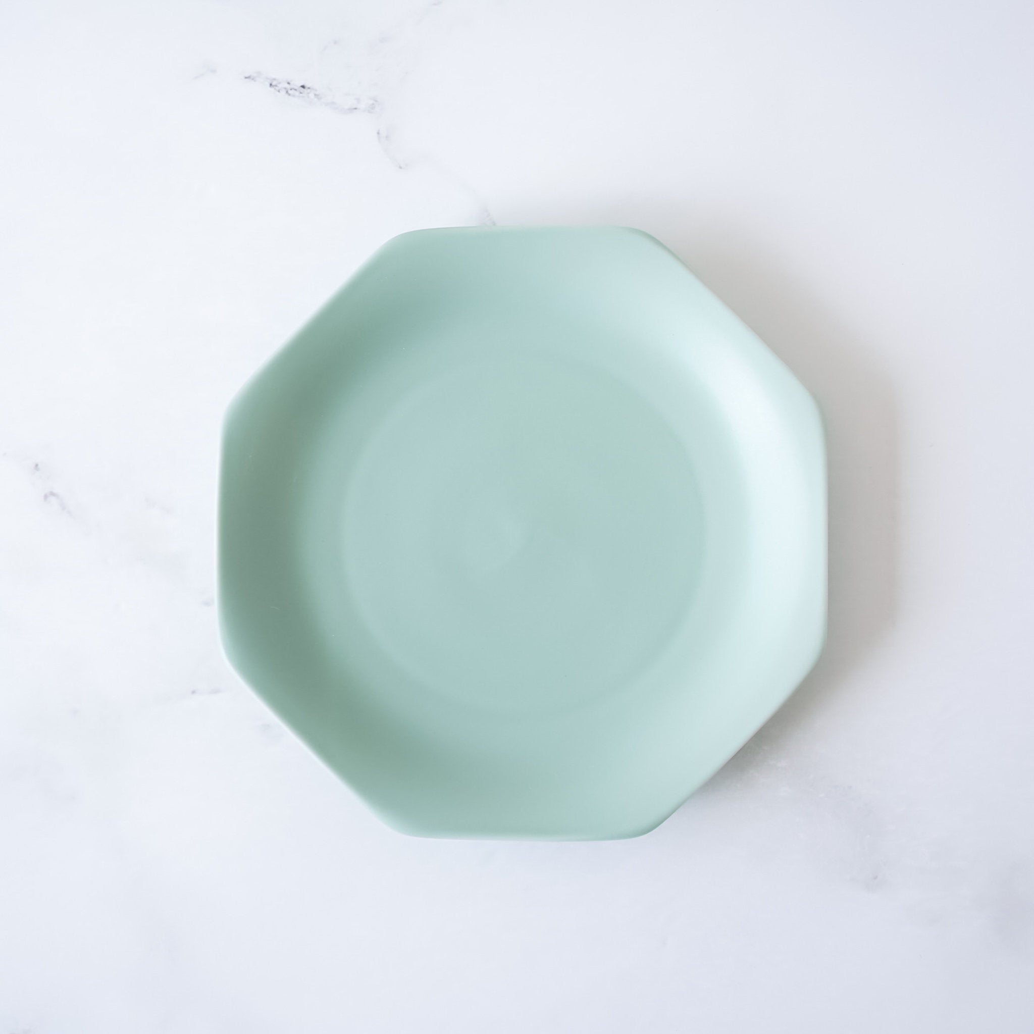 small plate in mint