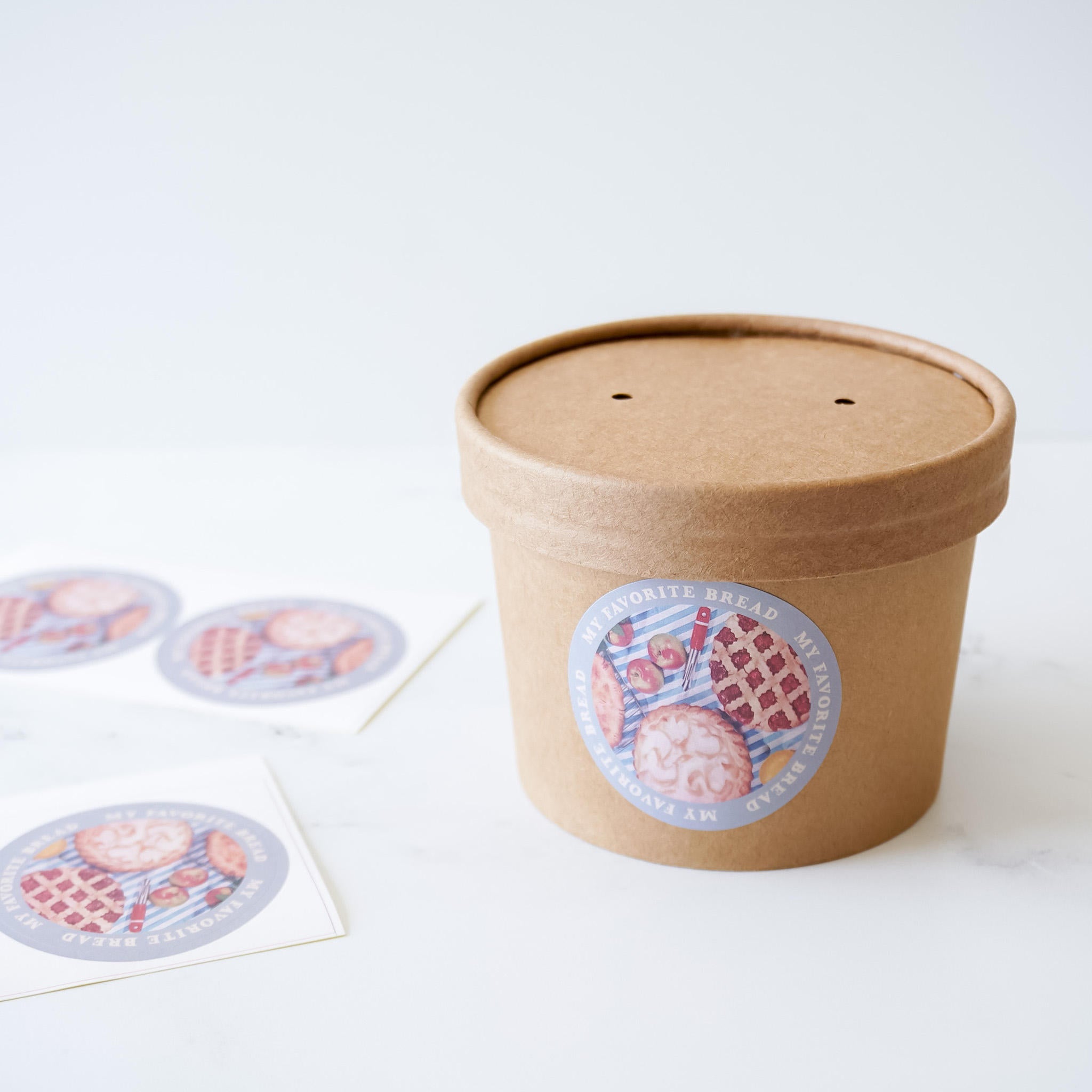 vintage style stickers