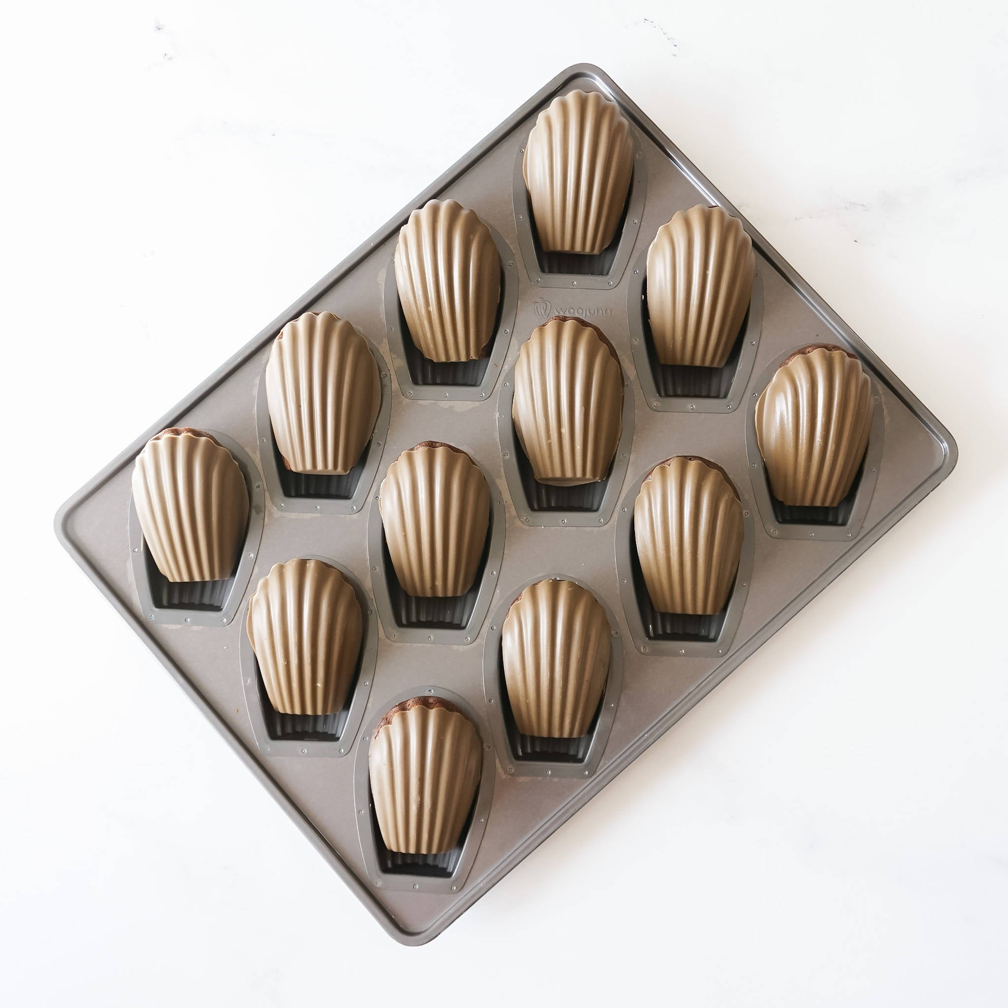 silpap silicone coated madeleine pan