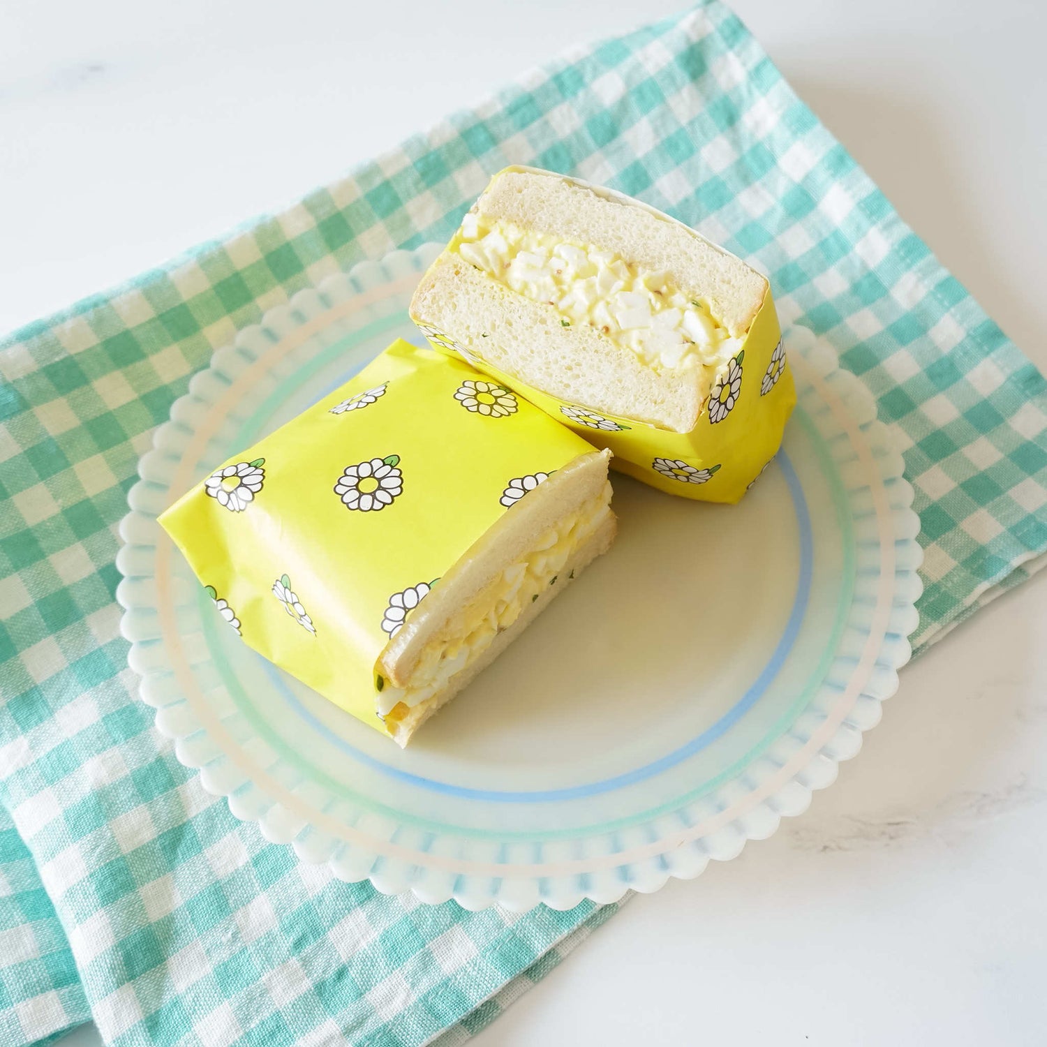 yellow daisy food wraps