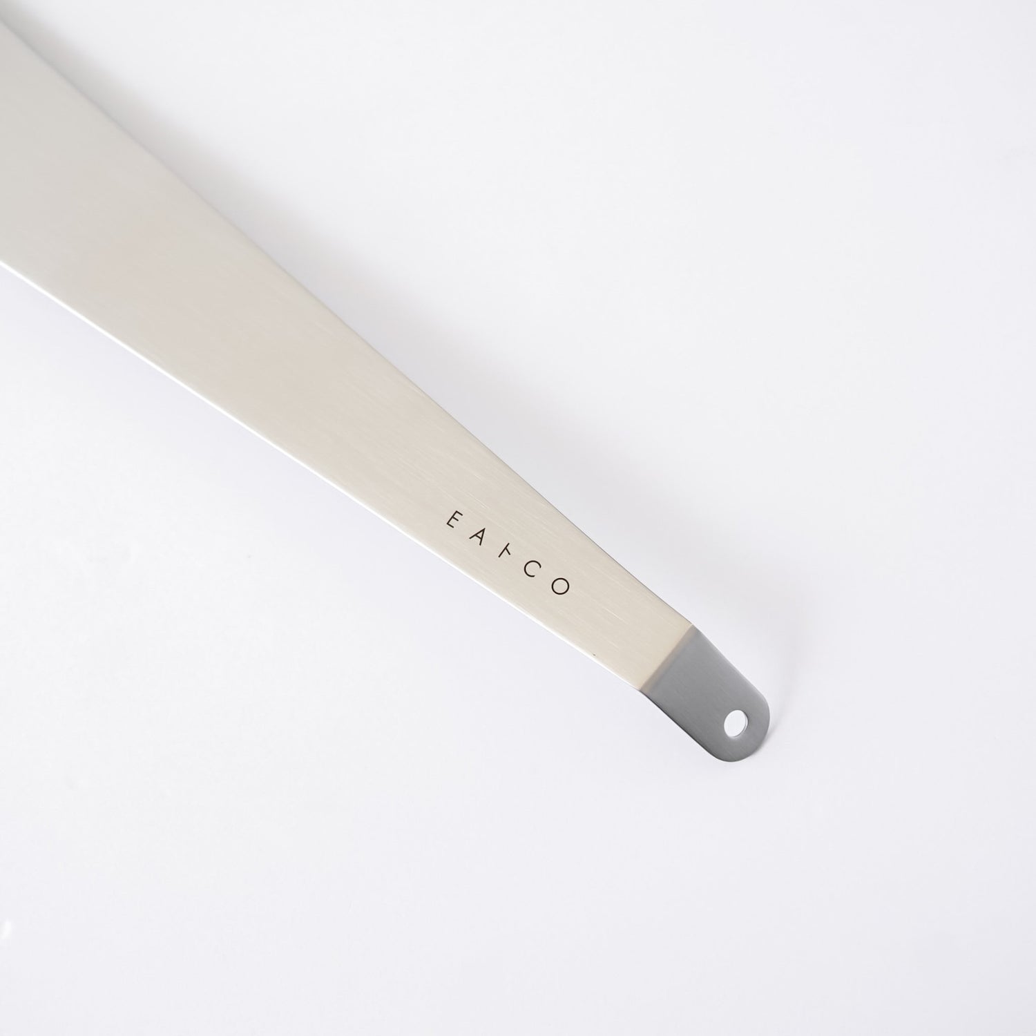 Stainless steel spatula with &