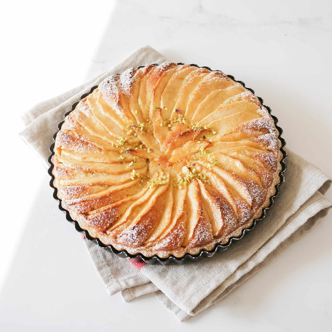 french apple pie tart pan