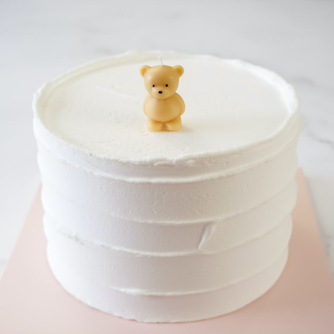 bear birthday candle
