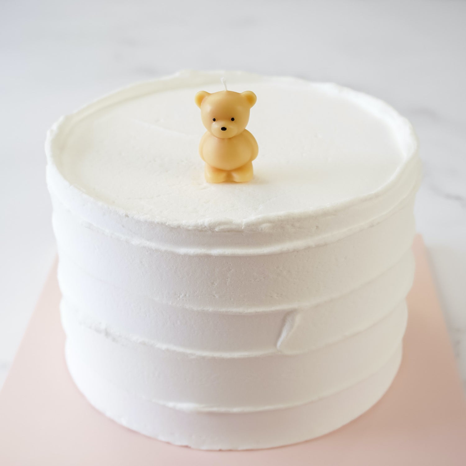 bear birthday candle