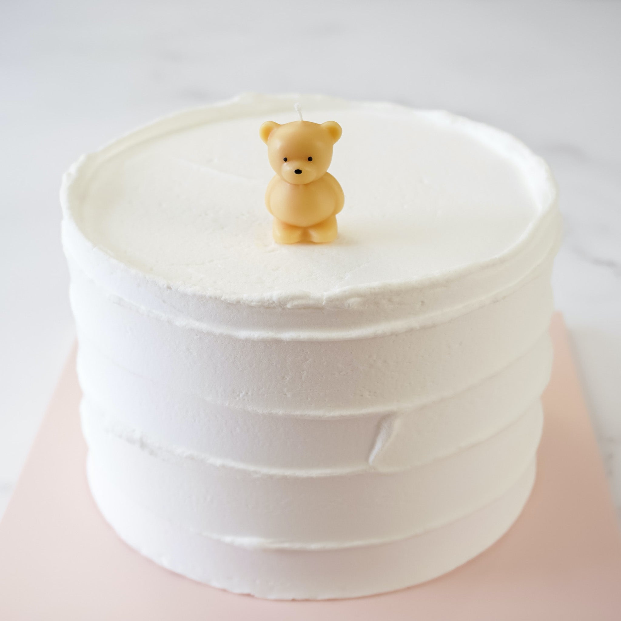bear birthday candle