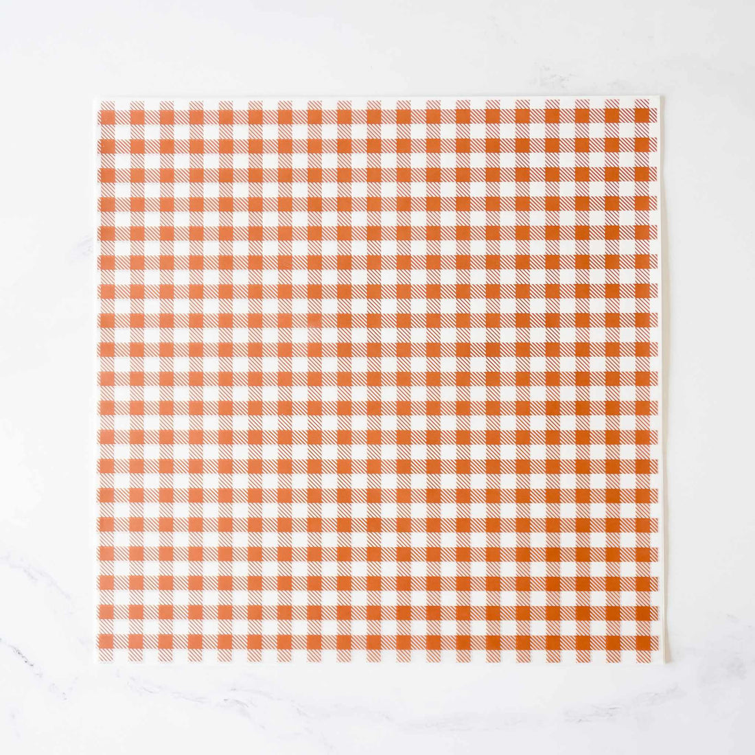 brown check printed deli paper