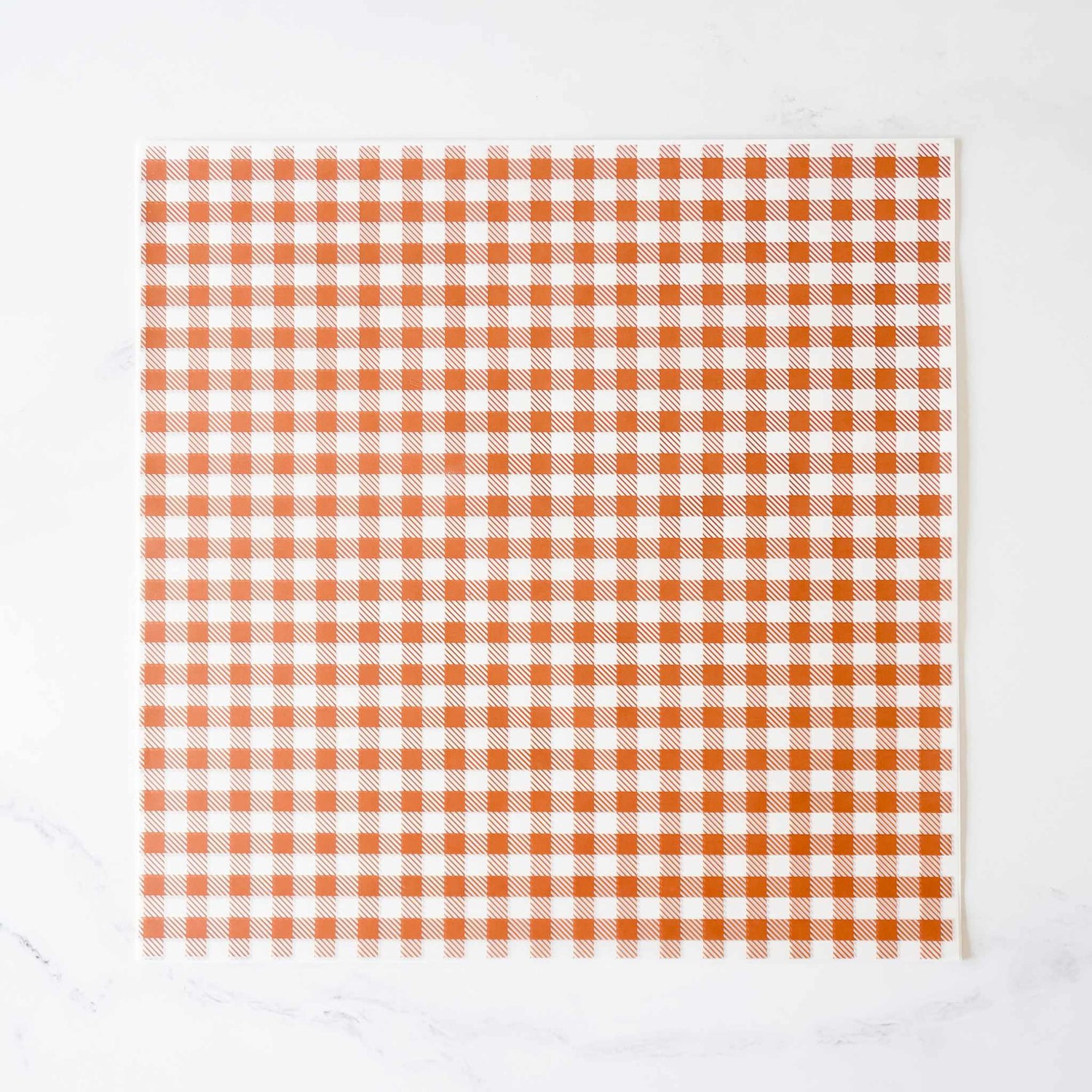 brown check printed deli paper