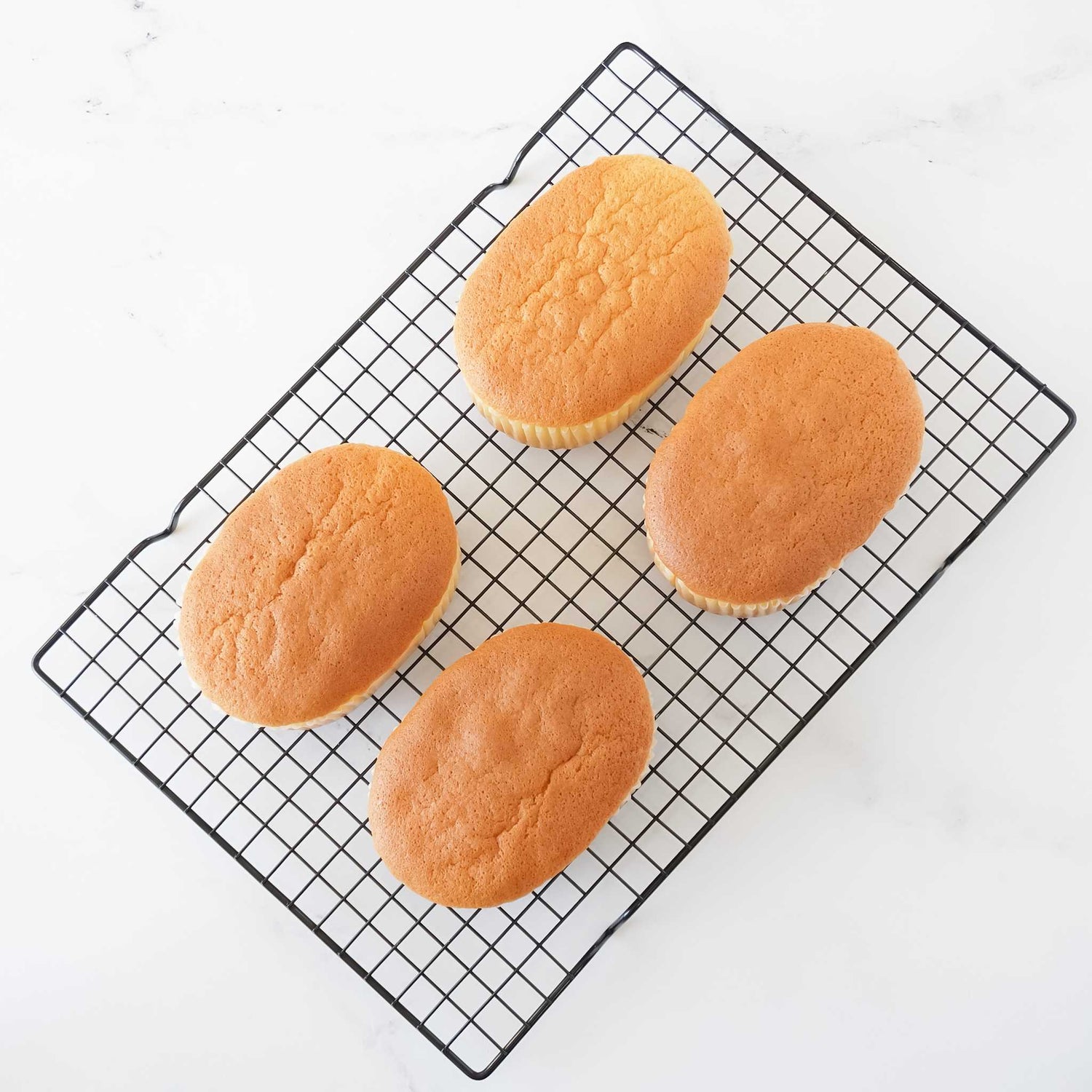 honey castella cakes