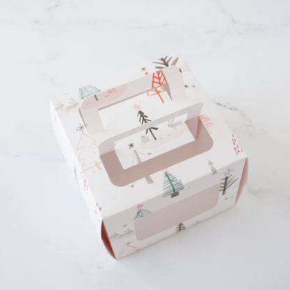 mini cake box with window