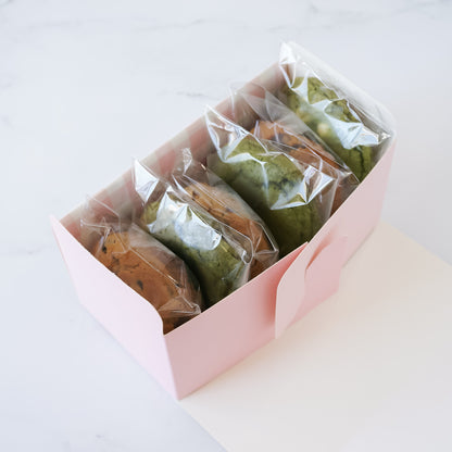 pink cookie box