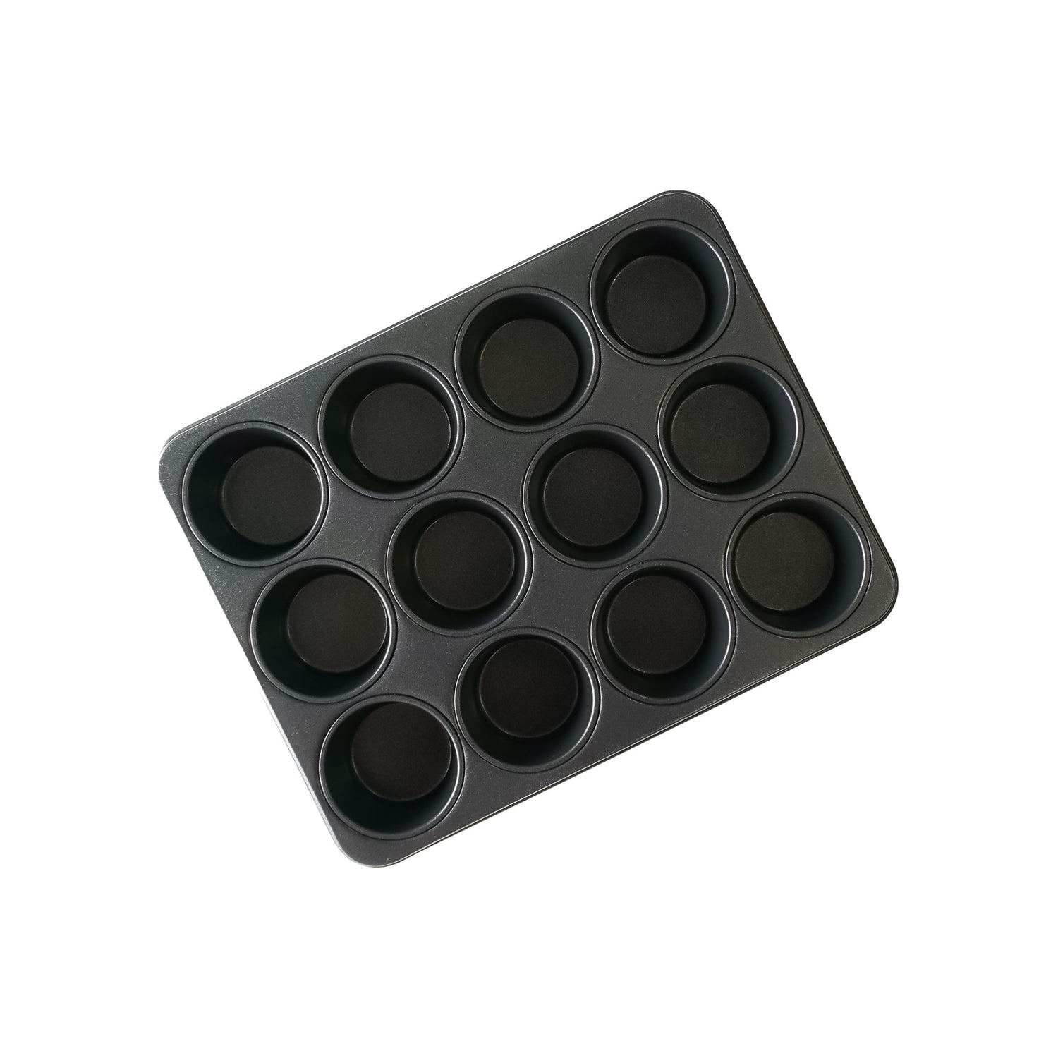 Mini Muffin Pan, 12 Cups Cupcake Pan with Nonstick Coating