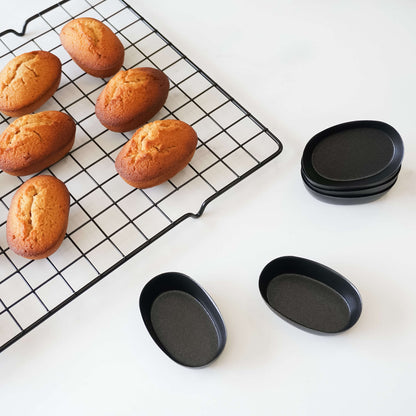 Oval Financier Cake Pan - Set of 2/6/12 – The Kitsune & Co.