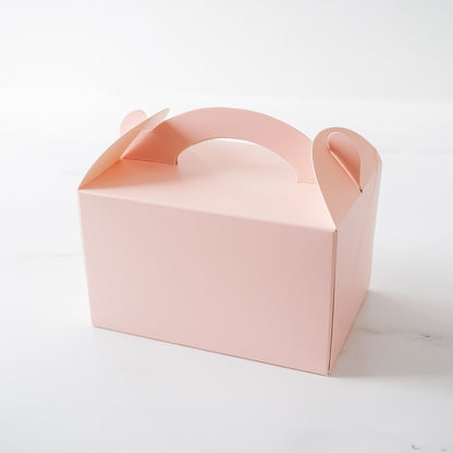 gable box in pastel pink