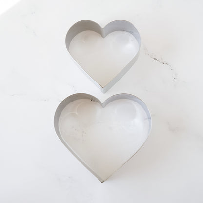 heart shaped cake rings