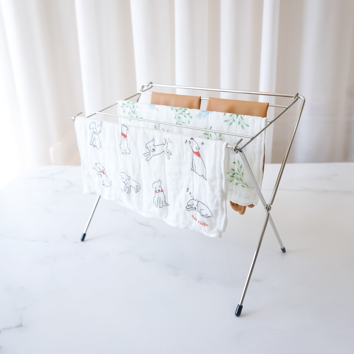 Kitchen Towel Drying Rack – The Kitsune - Main Image