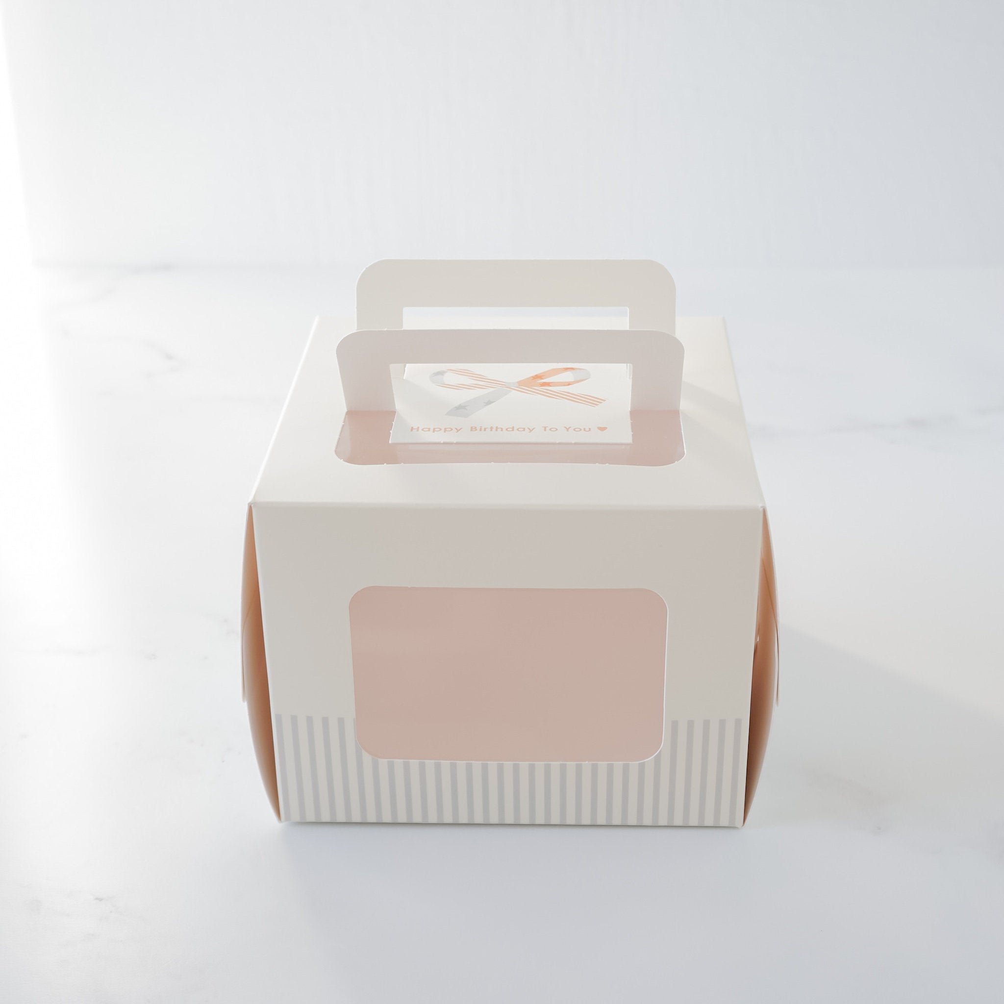 mini cake box with window