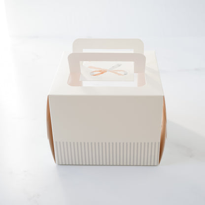 bento cake box with window