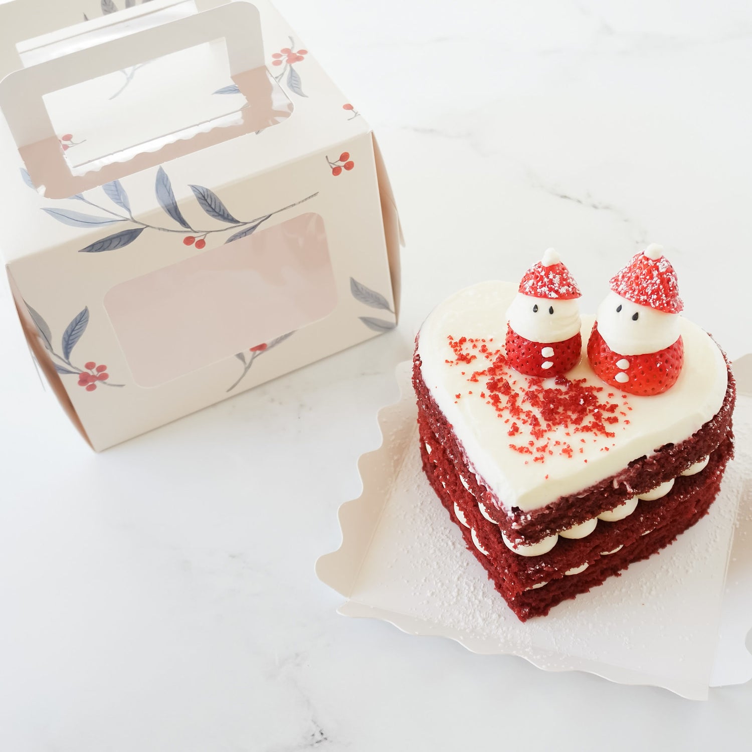 Christmas cake boxes