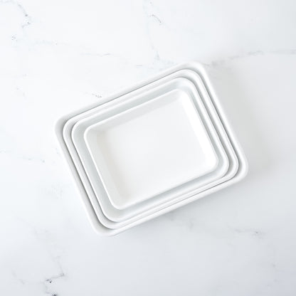 nodahoro white enamel baking trays