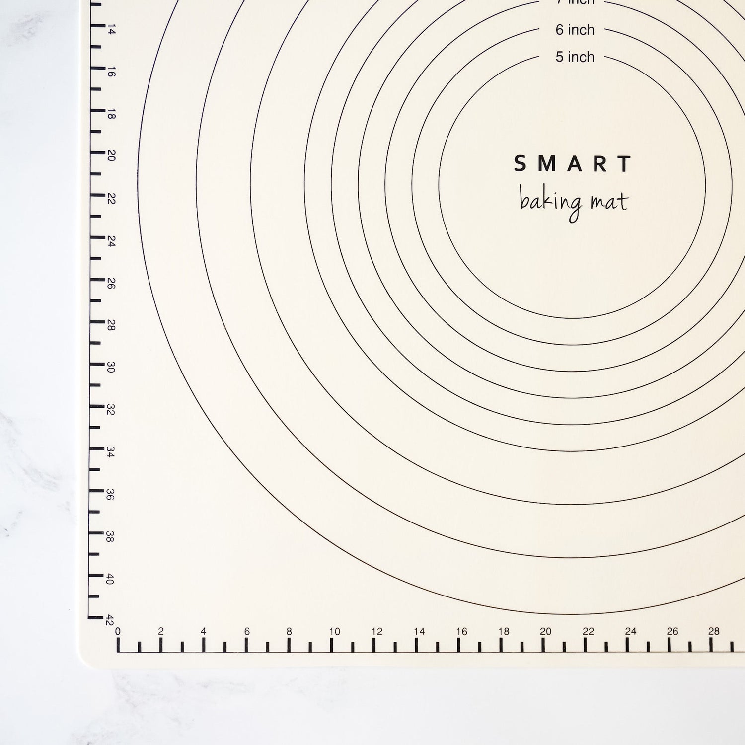 pastry mat with measurements