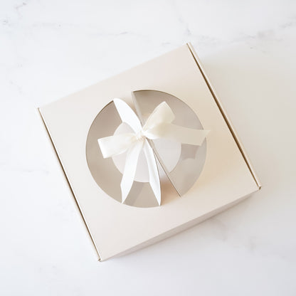 pie box with window