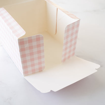mini cake box with window