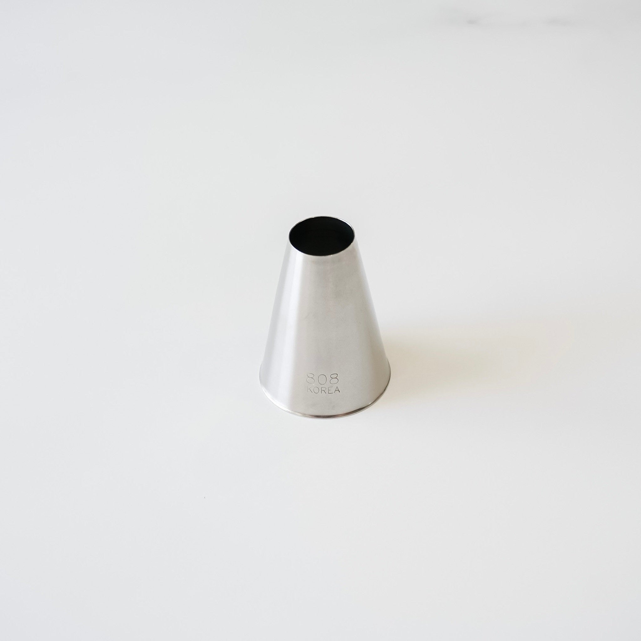 808 stainless steel plain piping tip 
