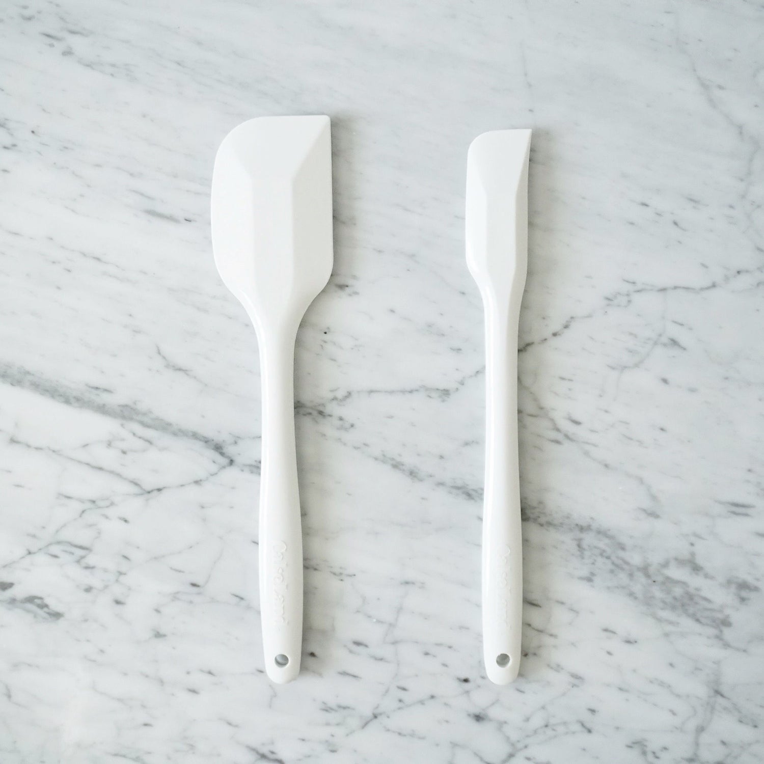 silicone spatula in small, large