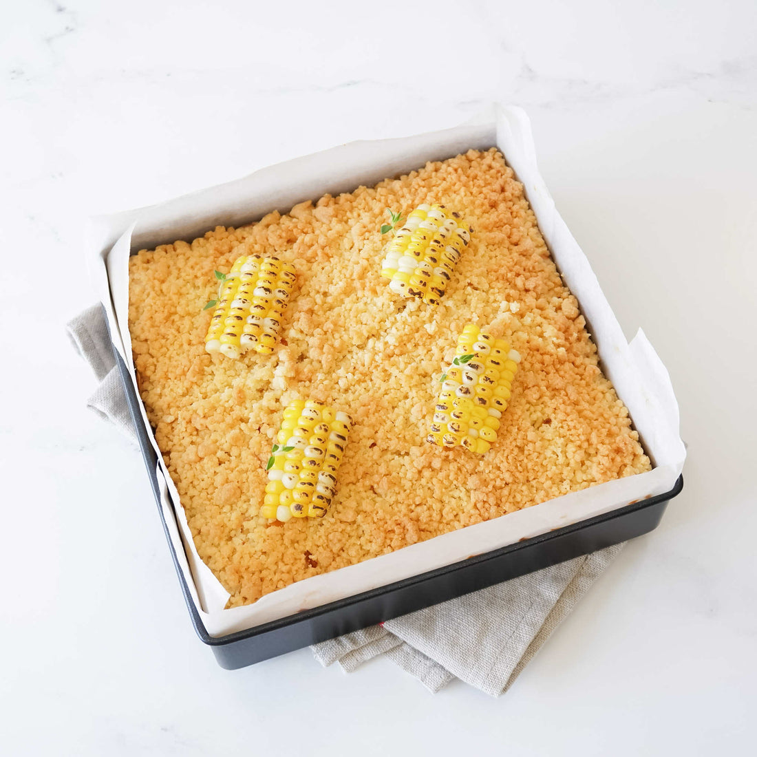 crumble cake pan