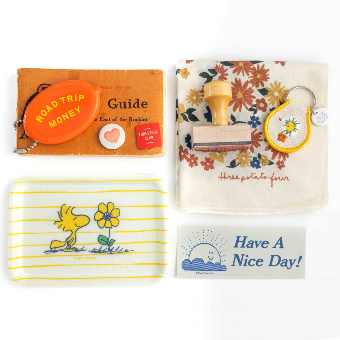 Collection of small items including a &